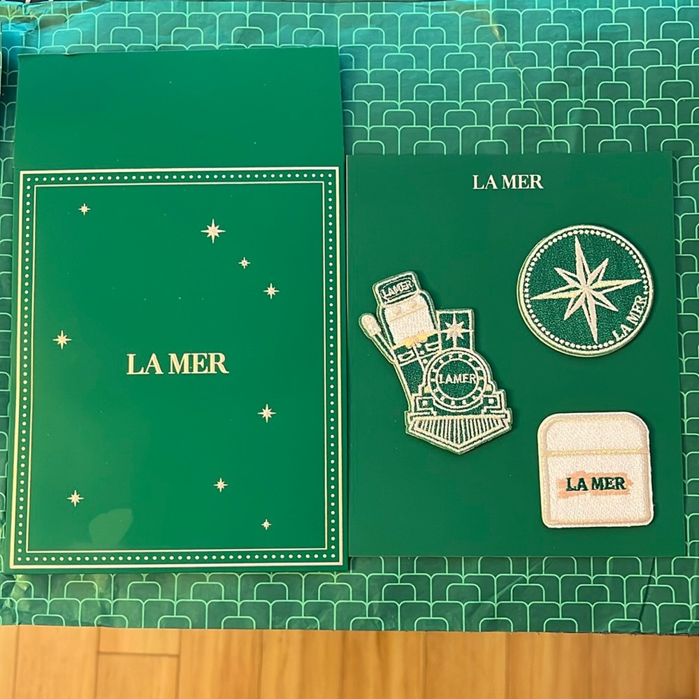 NIB Set of 3 La Mer 2024 Applique Patches